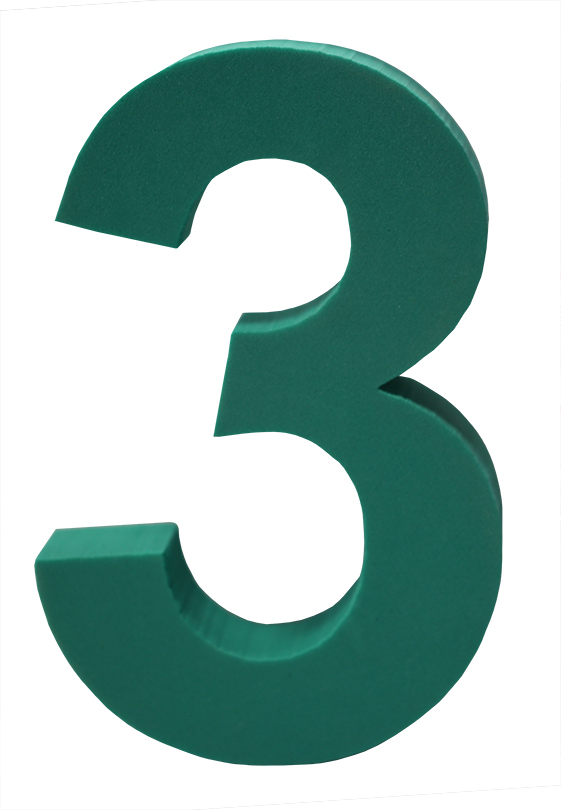 LOTE 5 MINITAPICES NUMEROS COLORES VARIADOS - Imagen 3