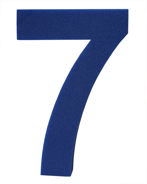 LOTE 5 MINITAPICES NUMEROS COLORES VARIADOS - Imagen 9