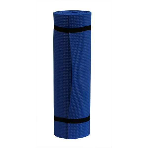 COLCHONETA CAMPING MONOCOLOR AZUL