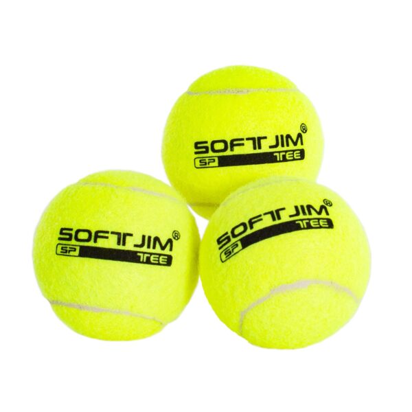 BOLSA 3 PELOTAS DE TENIS SOFTEE INICIACIÓN DELUXE - Imagen 3