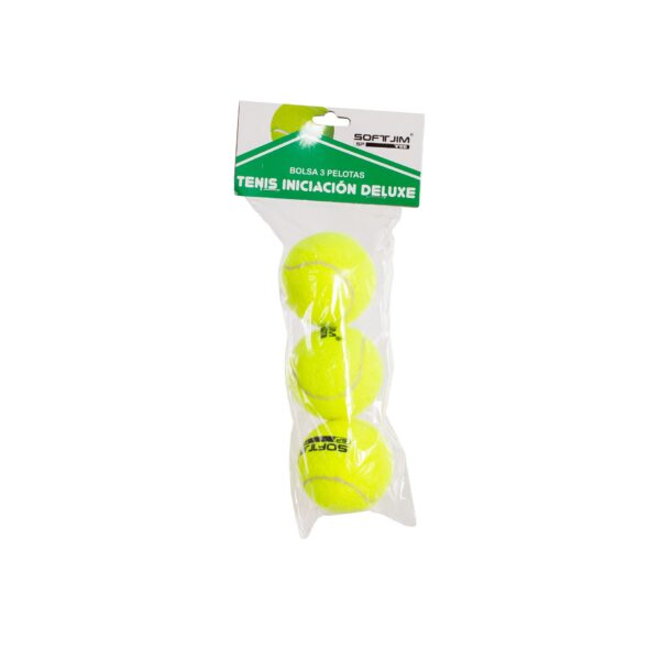 BOLSA 3 PELOTAS DE TENIS SOFTEE INICIACIÓN DELUXE - Imagen 5