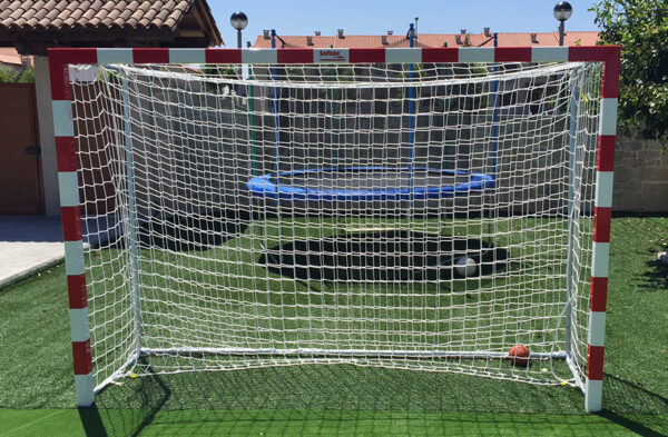 JUEGO CORTINAS AMORTIGUADORAS FÚTBOL SALA/BALONMANO 3MM LINEA PREMIUM BLANCO