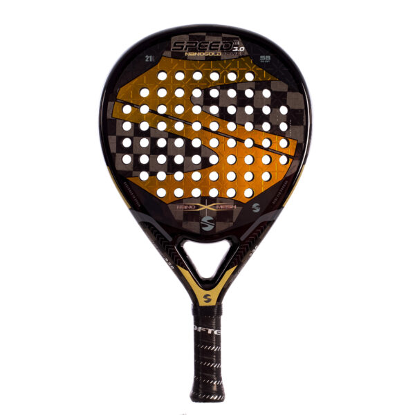 PALA PÁDEL SOFTEE SPEED GOLD POWER 3.0 NANO MESH - Imagen 3