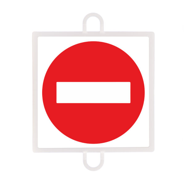 PANEL DE SEÑALIZACIÓN TRÁFICO DE PROHIBICIÓN Nº 1 (DIRECCIÓN CONTRARIA)