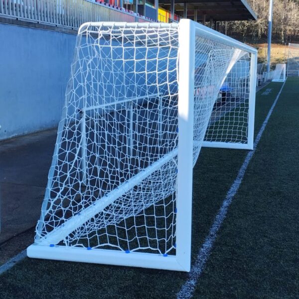 JUEGO PORTERÍAS ALUMINIO FÚTBOL 7  120X100 MM TRASLADABLES - Imagen 5