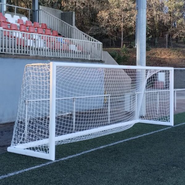 JUEGO PORTERÍAS ALUMINIO FÚTBOL 7  120X100 MM TRASLADABLES - Imagen 4