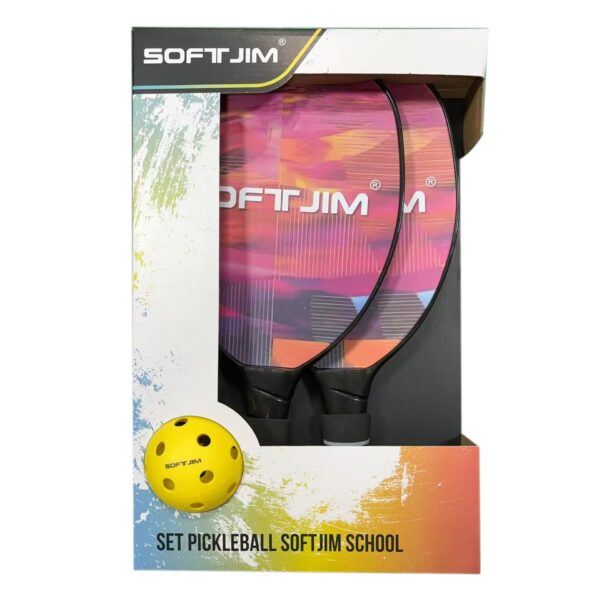 SET PICKLEBALL SOFTJIM SCHOOL - Imagen 2