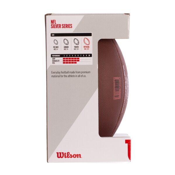 BALÓN FÚTBOL AMERICANO WILSON NFL DUKE RÉPLICA - CON EXPOSITOR - - Imagen 5