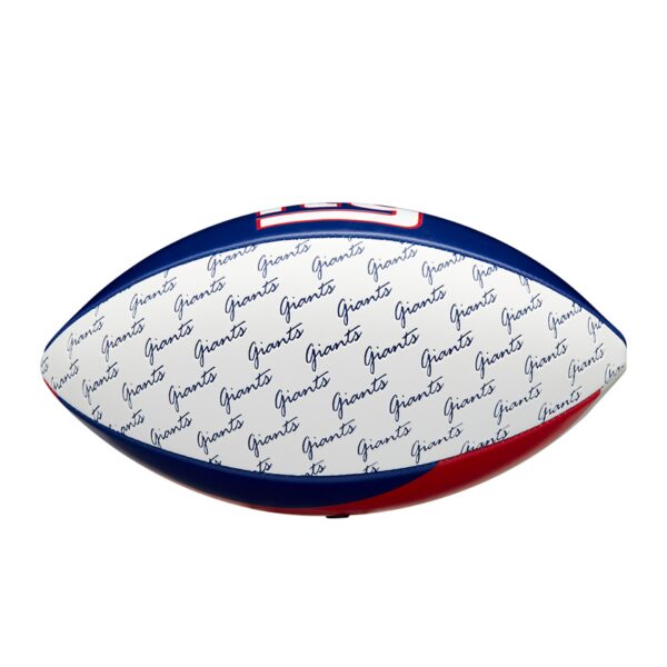 BALÓN FÚTBOL AMERICANO WILSON NFL PEEWEE NEW YORK GIANTS - Imagen 3
