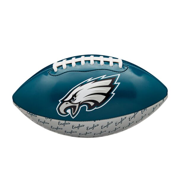 BALÓN FÚTBOL AMERICANO WILSON NFL PEEWEE PHILADELPHIA - Imagen 5