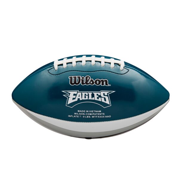 BALÓN FÚTBOL AMERICANO WILSON NFL PEEWEE PHILADELPHIA - Imagen 2