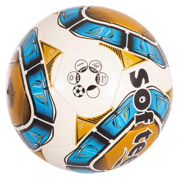 BALÓN FÚTBOL SOFTEE ZAFIRO - Imagen 2