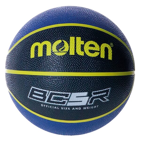 BALÓN MOLTEN BALONCESTO BCR2 TALLA 5 AZUL/NEGRO - Imagen 2