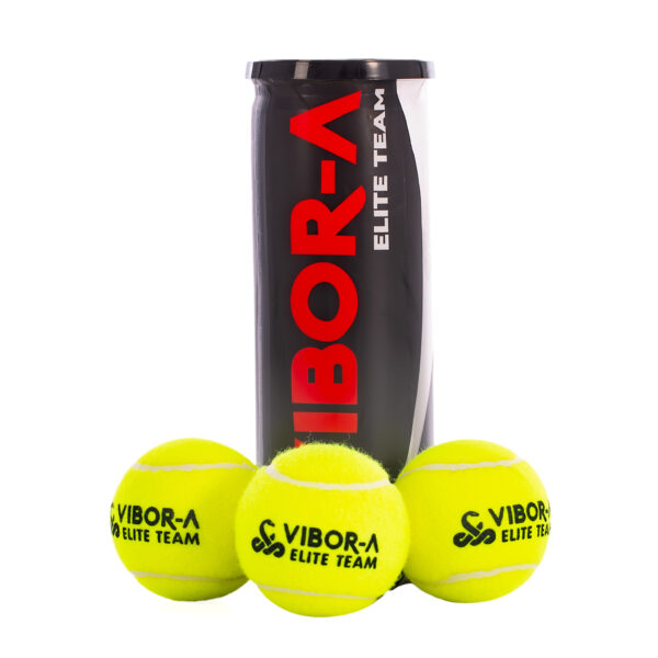 BOTE 3 PELOTAS PÁDEL VIBOR-A ELITE TEAM - Imagen 5
