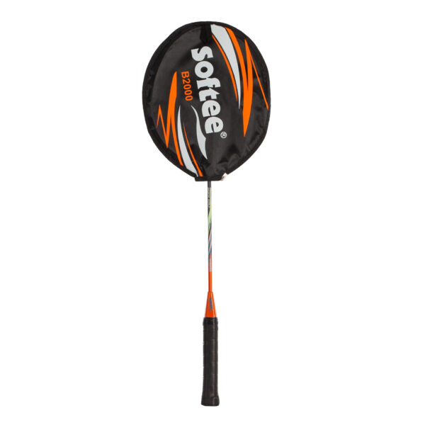 RAQUETA BADMINTON SOFTEE B2000 NARANJA - Imagen 3
