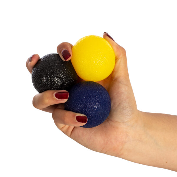 SET TRES BOLAS DE EJERCICIO PARA MANO - Imagen 4