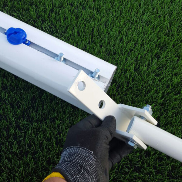 JUEGO DE 2 BASES PORTERÍAS FÚTBOL 7 PARA RECOGIDA DE RED - Imagen 5
