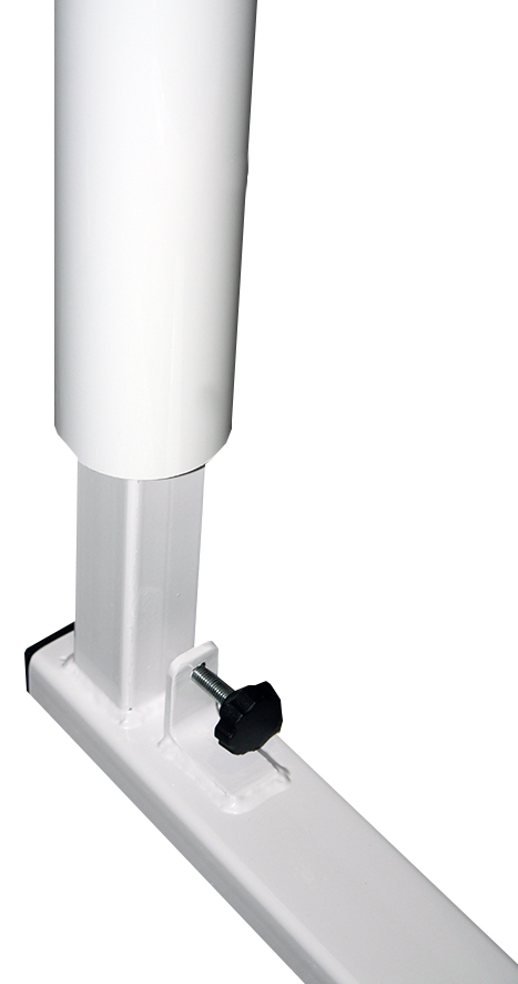JUEGO DE 2 POSTES BÁDMINTON ALUMINIO DELUXE TUBO 90MM - Imagen 2