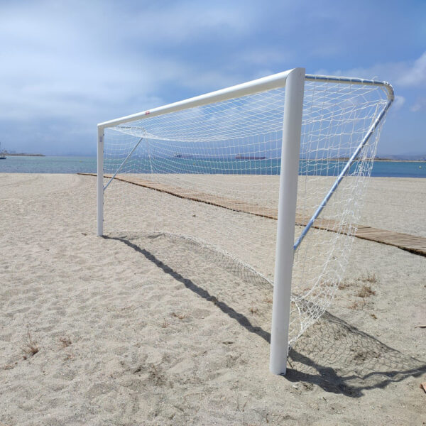 JUEGO PORTERÍAS FÚTBOL-PLAYA ALUMINIO 120X100MM - Imagen 2