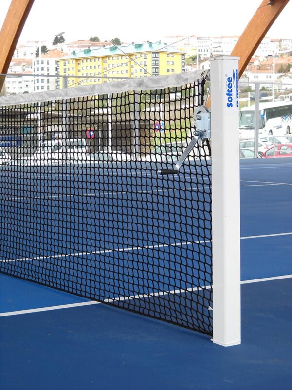 JUEGO POSTES PÁDEL ALUMINIO FIJOS SECCIÓN CUADRADA 80X80MM - - Imagen 3