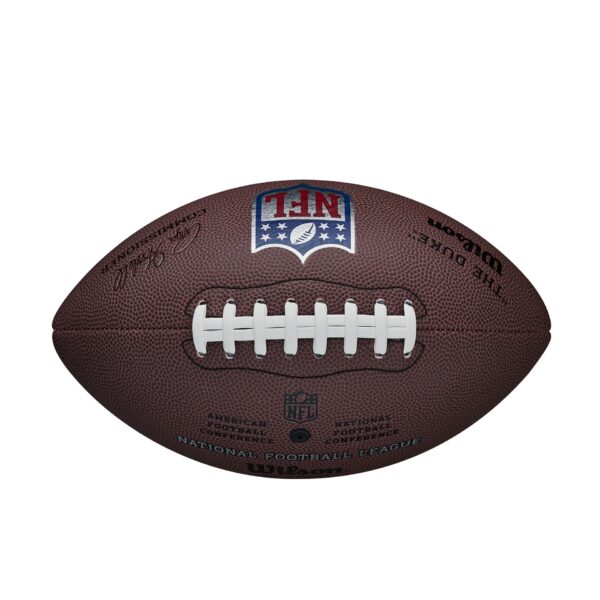 BALÓN FÚTBOL AMERICANO WILSON NFL DUKE RÉPLICA - CON EXPOSITOR - - Imagen 5