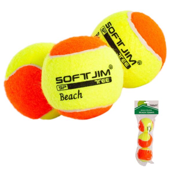BOLSA 3 PELOTAS SOFTEE DE BEACH TENNIS - Imagen 7