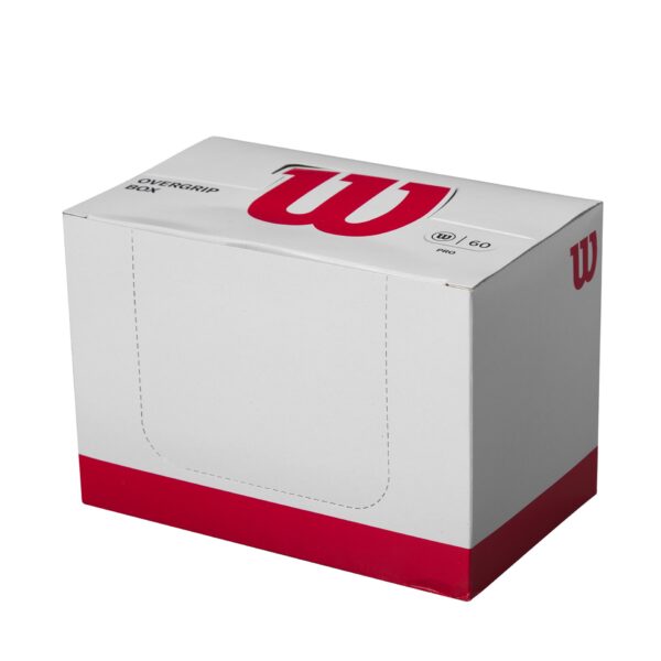 CAJA 60 OVERGRIPS WILSON BLANCO PRO - Imagen 3