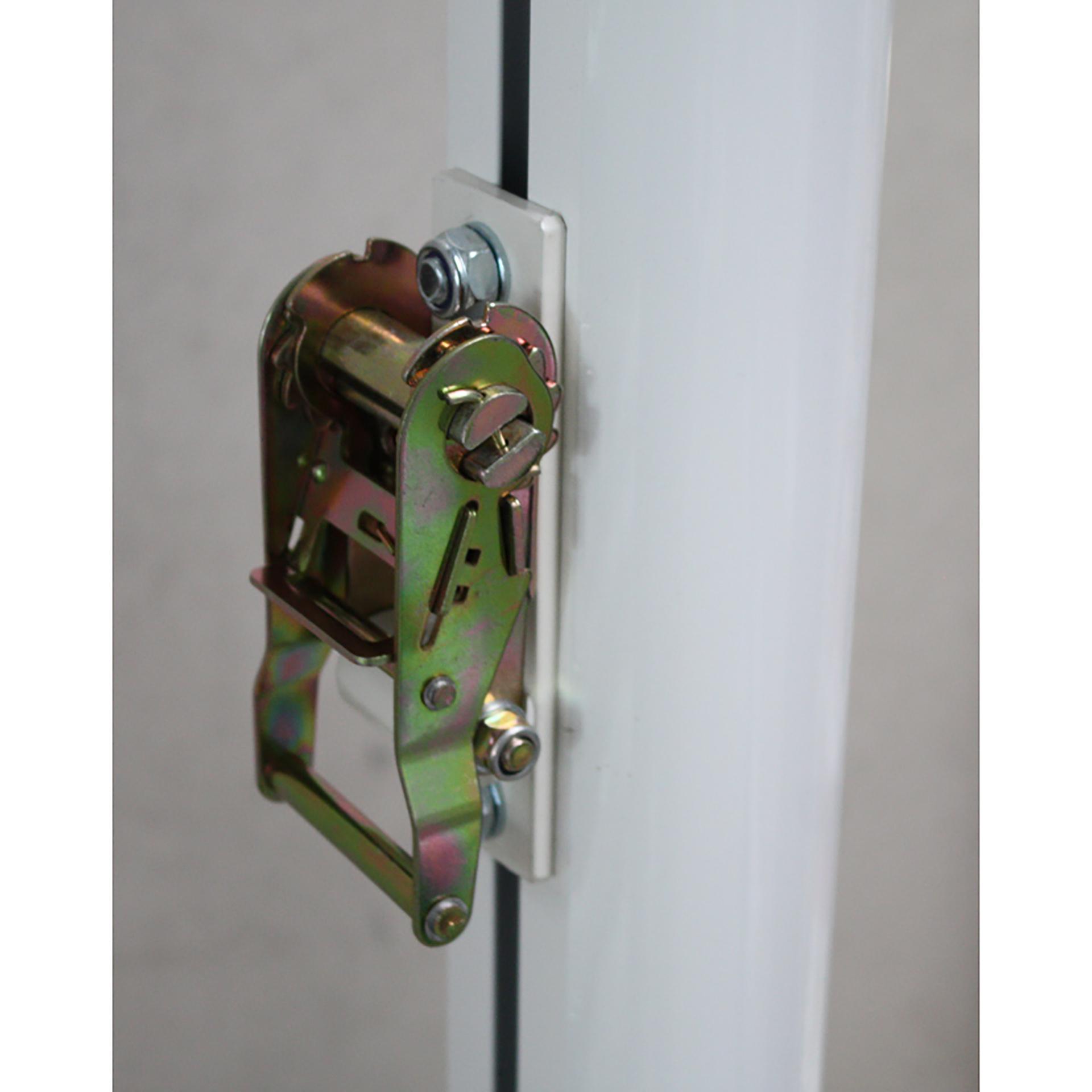 CARRACA PARA POSTES TENIS, PADEL Y VOLEY + ADAPTADOR - Imagen 2