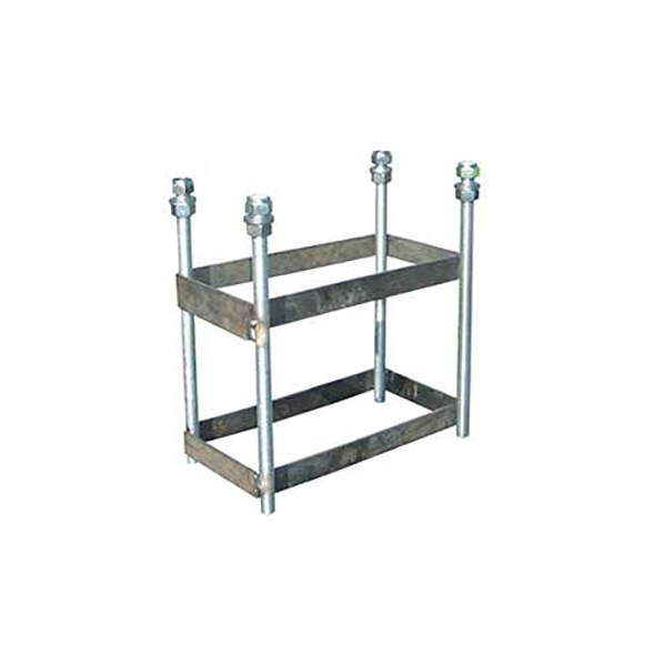 JGO CANASTAS GALVANIZADAS BALONCESTO MONOTUBO NEW TUBO 114 MM FIJAS CON BASE ANCLAJE-SIN TABLERO,ARO - Imagen 6