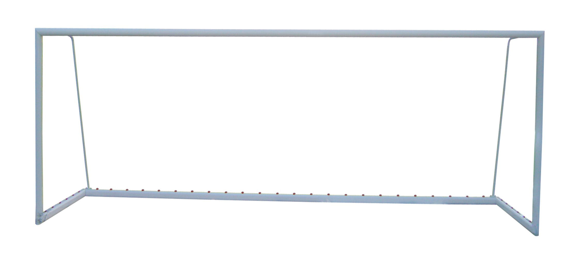 JUEGO PORTERÍAS ALUMINIO FÚTBOL 11  120X100 MM TRASLADABLES - Imagen 3