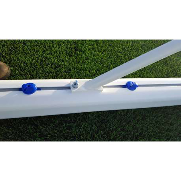 JUEGO PORTERÍAS ALUMINIO FÚTBOL 7 90 MM FIJAS - Imagen 4