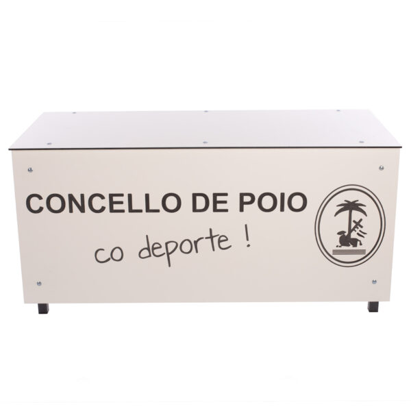 MESA ANOTADORES BASIC FENÓLICO 8MM BLANCO - Imagen 4