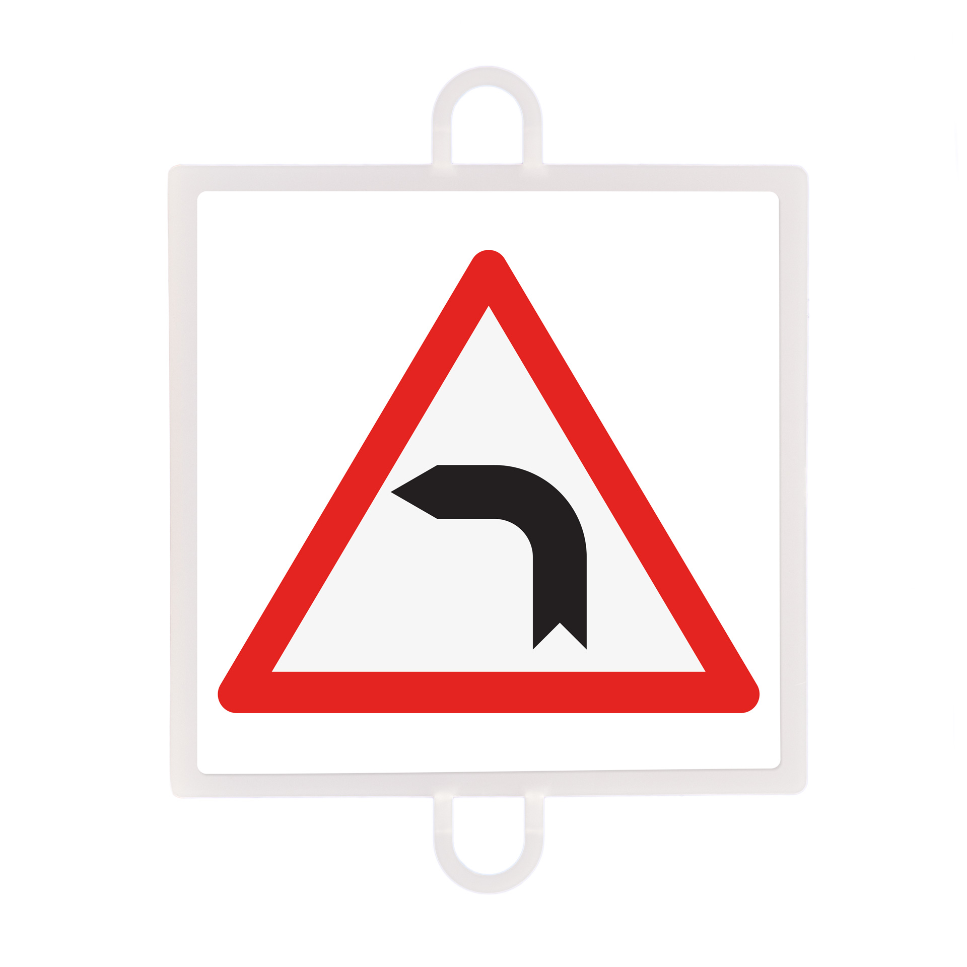 PANEL DE SEÑALIZACIÓN TRÁFICO DE PELIGRO Nº 12 (CURVA IZQUIERDA) - Imagen 2