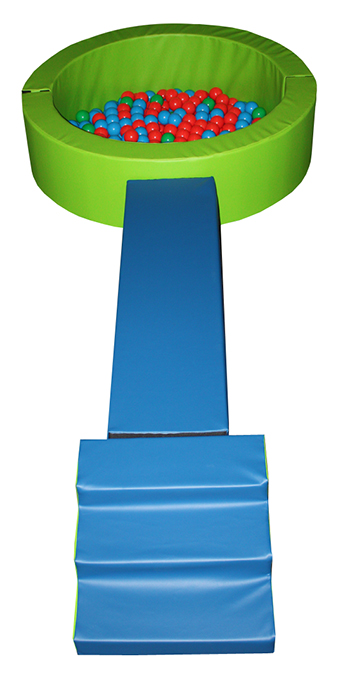 PISCINA REDONDA LLENADO PELOTAS,  DIAMETRO Ø 150CM X 40CM ALTO X 15CM ANCHO - Imagen 2