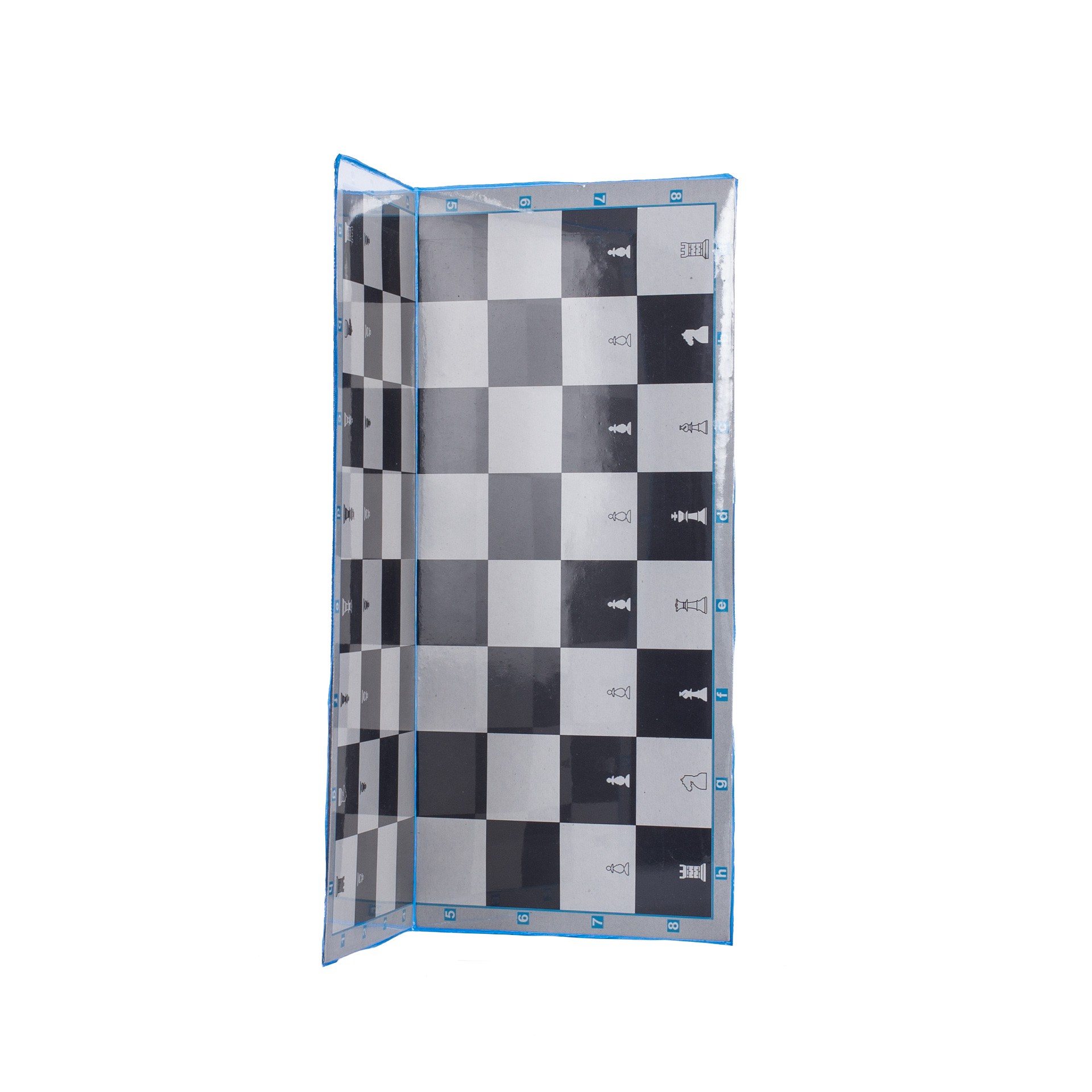 TABLERO AJEDREZ 43 CM PLEGABLE - INCLUYE FICHAS SENCILLAS- - Imagen 4