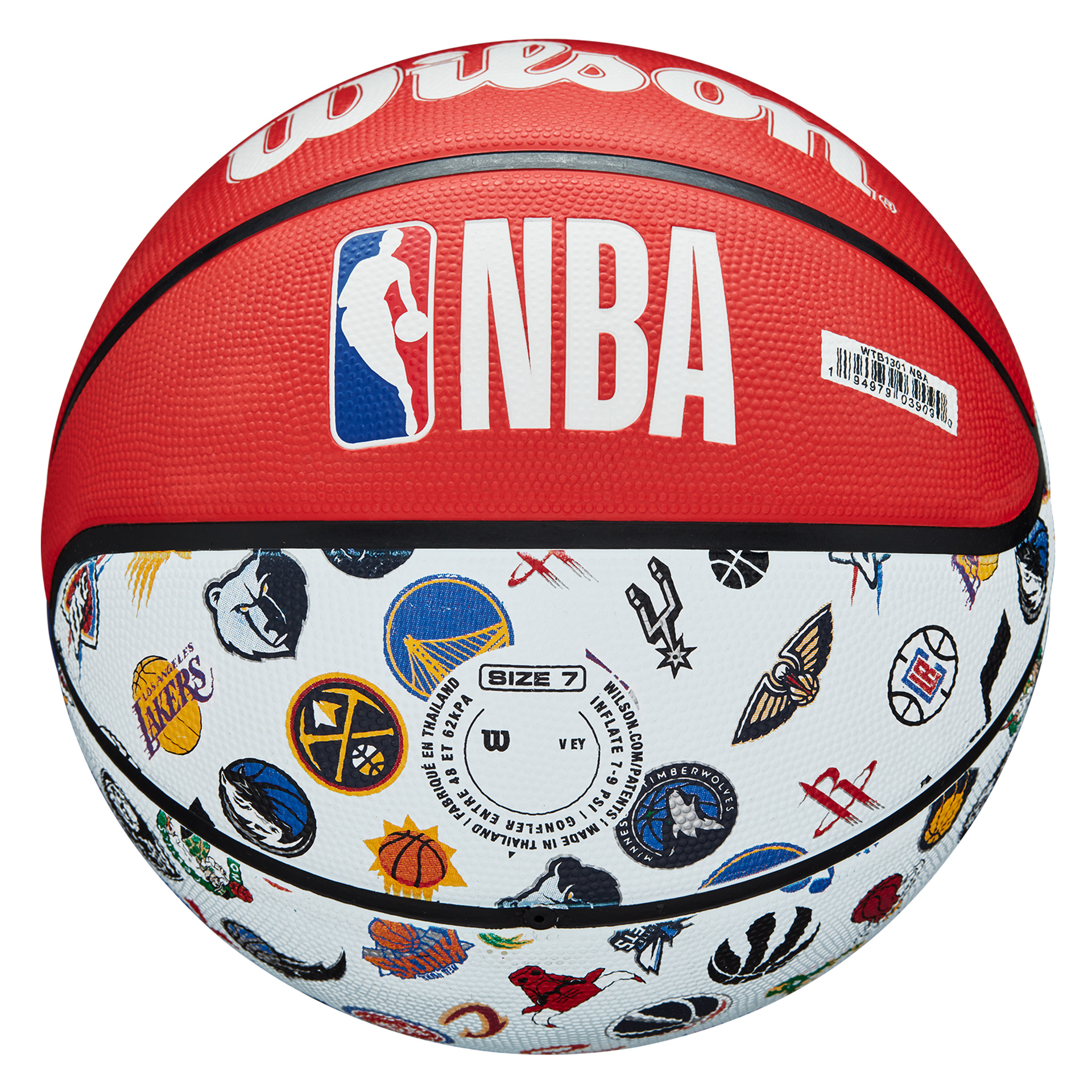 BALÓN BALONCESTO WILSON NBA ALL TEAM - Imagen 5