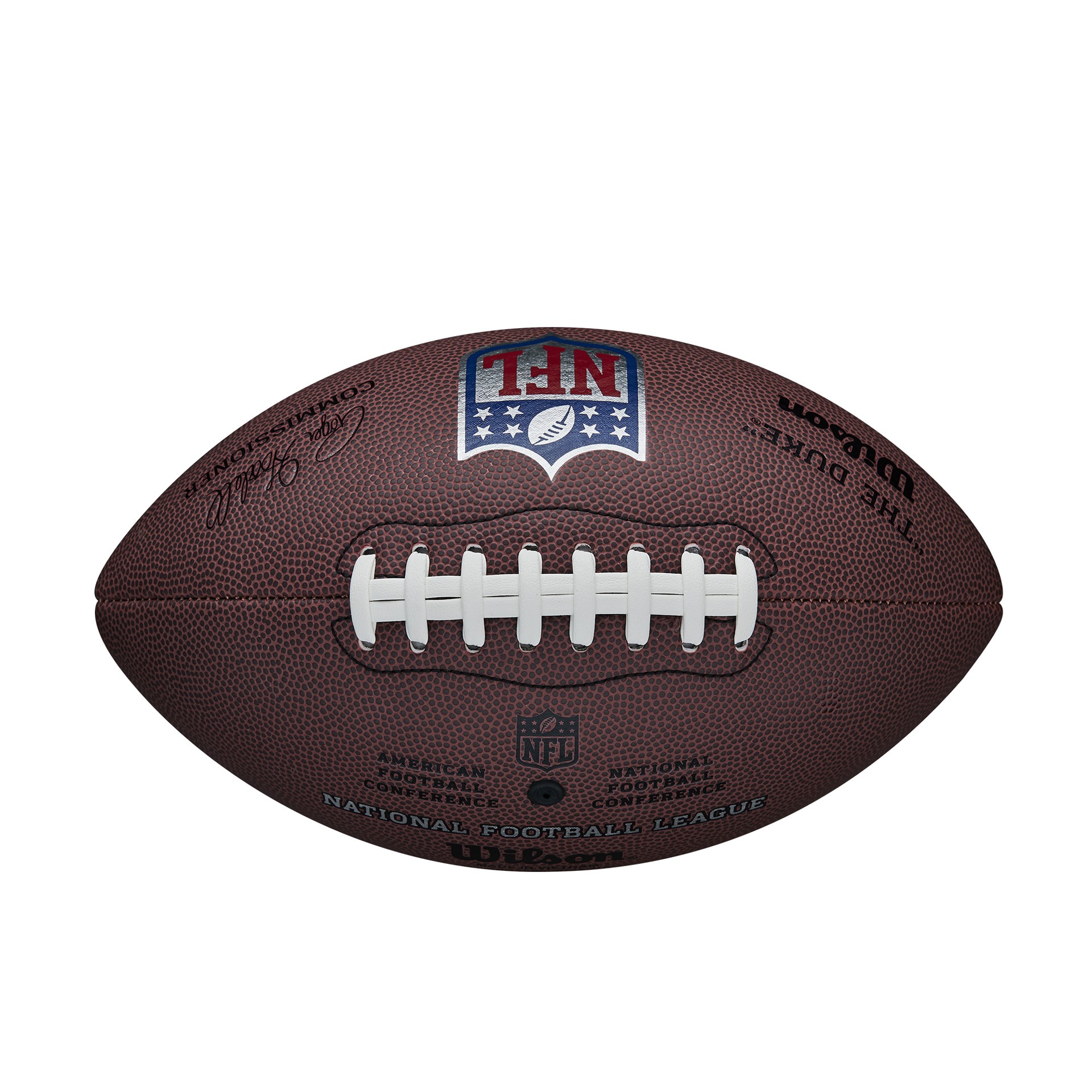 BALÓN FÚTBOL AMERICANO WILSON NFL DUKE RÉPLICA - CON EXPOSITOR - - Imagen 8