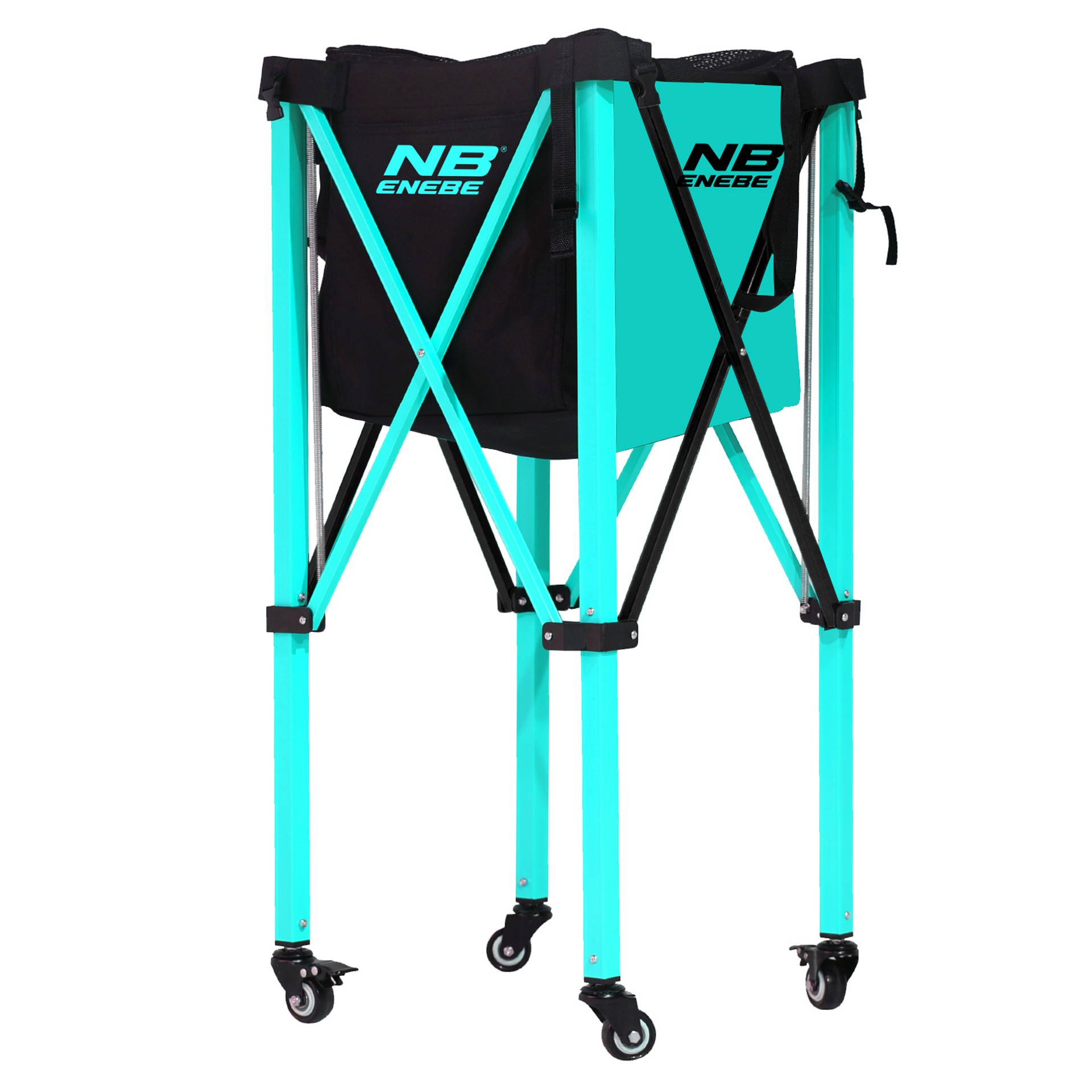 CARRO PORTAPELOTAS DE TENIS/PADEL/PICKLEBALL ENEBE ACTIVE - Imagen 2