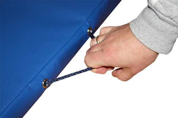 COLCHONETA REFORZADA 200X100X5CM CON CANTONERAS Y ASAS - Imagen 5