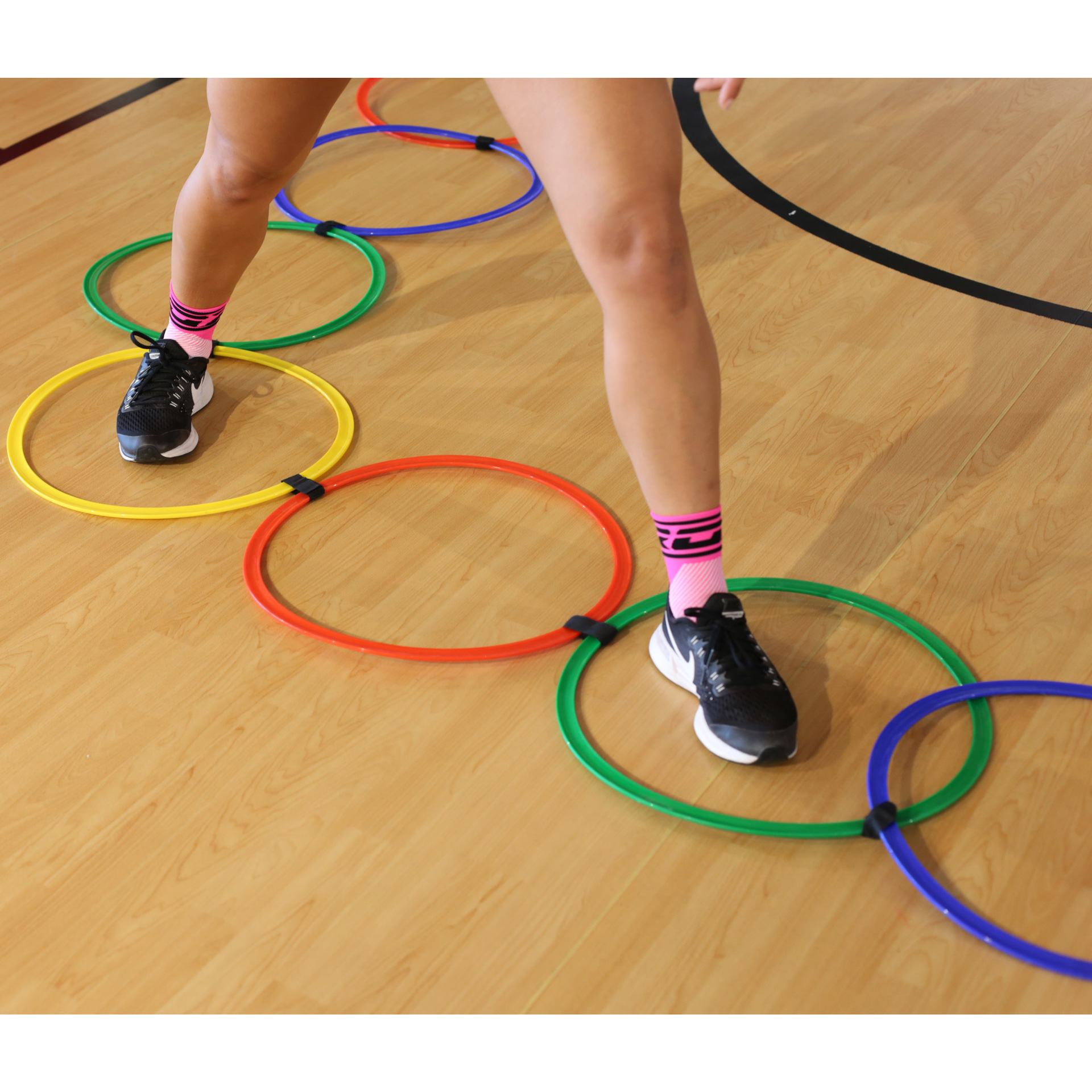 ESCALERA AGILIDAD AROS MULTICOLOR - Imagen 6