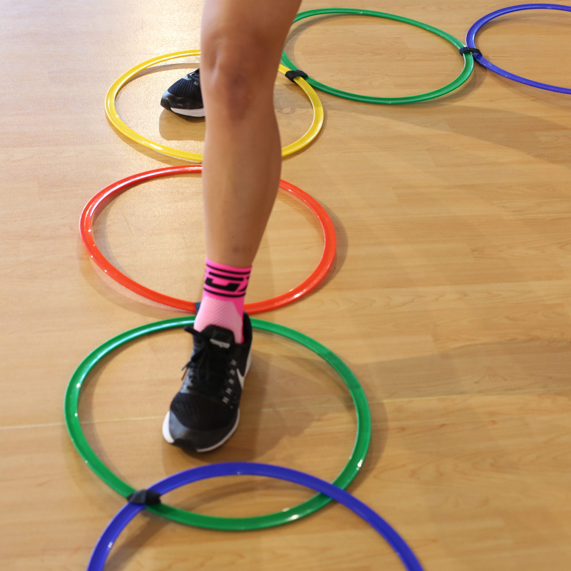 ESCALERA AGILIDAD AROS MULTICOLOR - Imagen 7