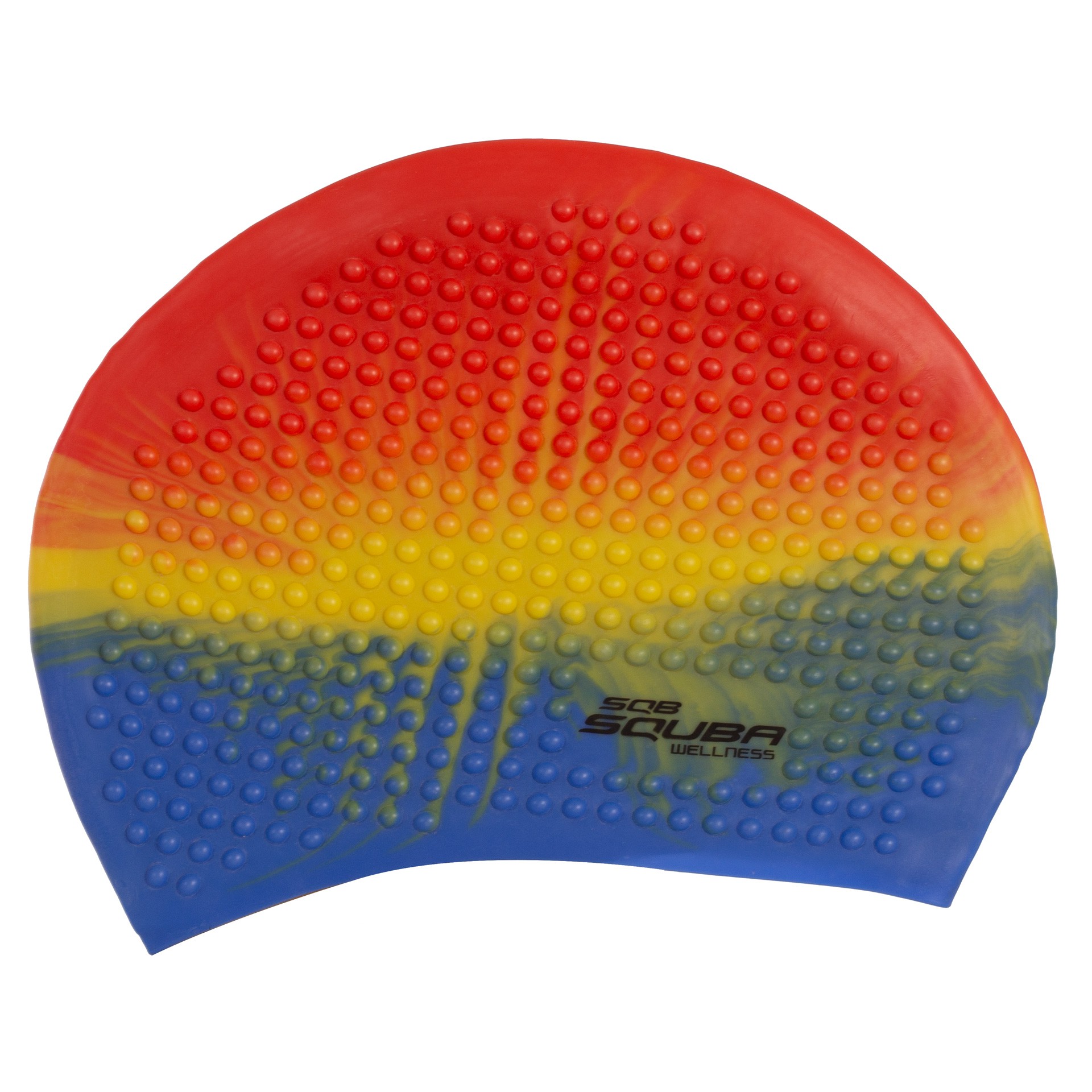 GORRO NATACIÓN SILICONA SQUBA BUBBLE MULTICOLOR - Imagen 3