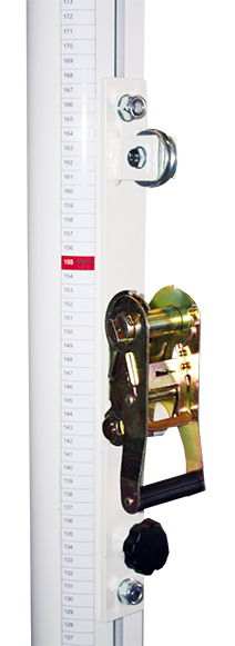 JUEGO DE 2 POSTES MULTIALTURAS ALUMINIO TUBO DE 90MM FIJOS - Imagen 2