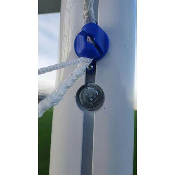 JUEGO PORTERÍAS ALUMINIO FÚTBOL 7 90 MM FIJAS - Imagen 2