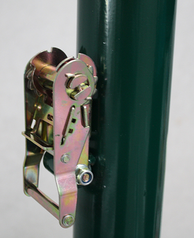 JUEGO POSTES VOLEIBOL METÁLICOS TRASLADABLES REGULABLE A TENIS - Imagen 2