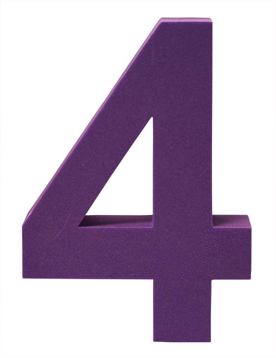 LOTE 5 MINITAPICES NUMEROS COLORES VARIADOS - Imagen 3