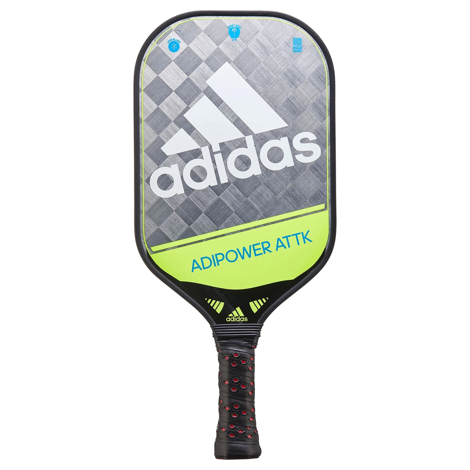 PALA PICKLEBALL ADIDAS ADIPOWER ATTK LIME - Imagen 2