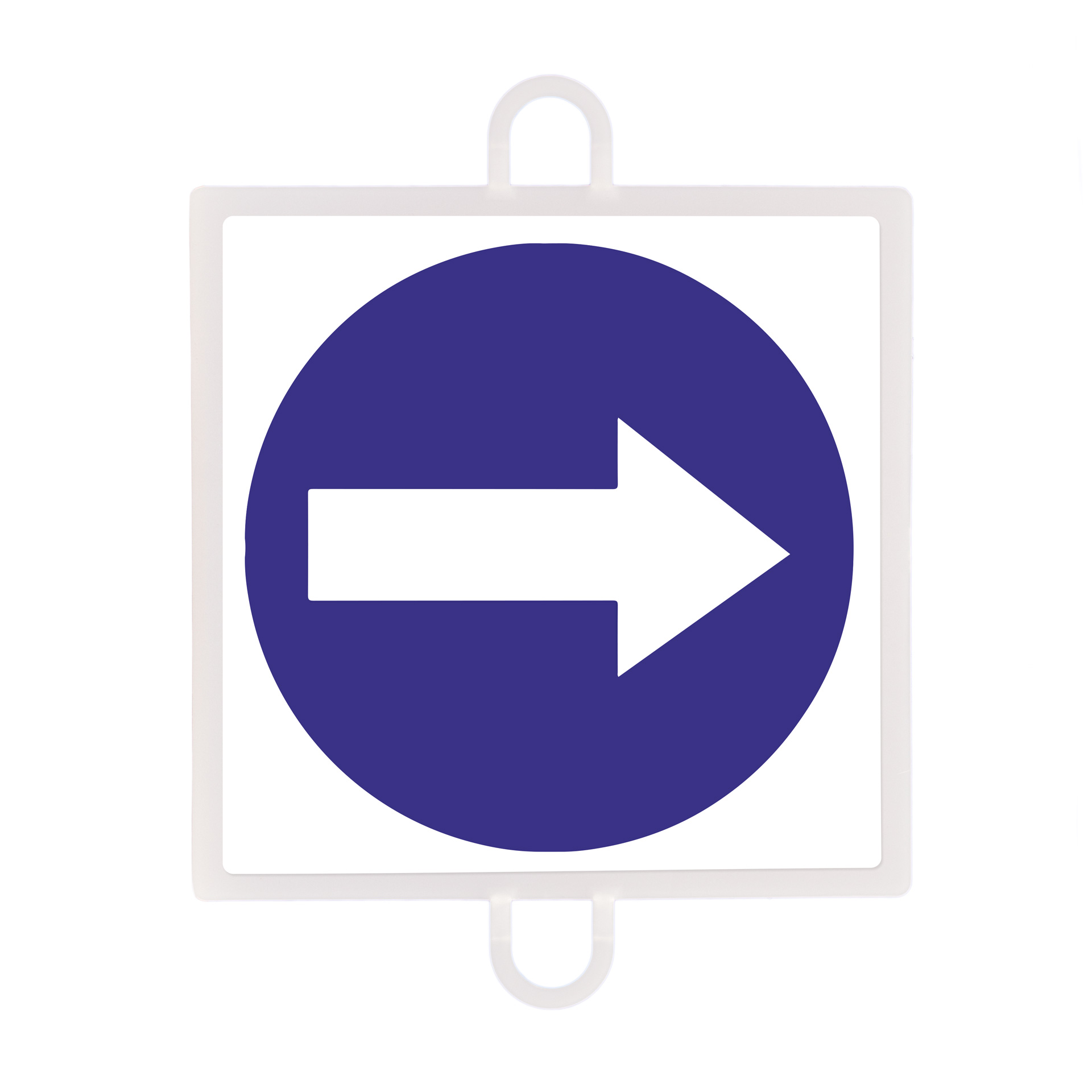 PANEL DE SEÑALIZACIÓN TRÁFICO DE OBLIGACIÓN Nº 2 (SENTIDO DCHA - IZQ) - Imagen 2