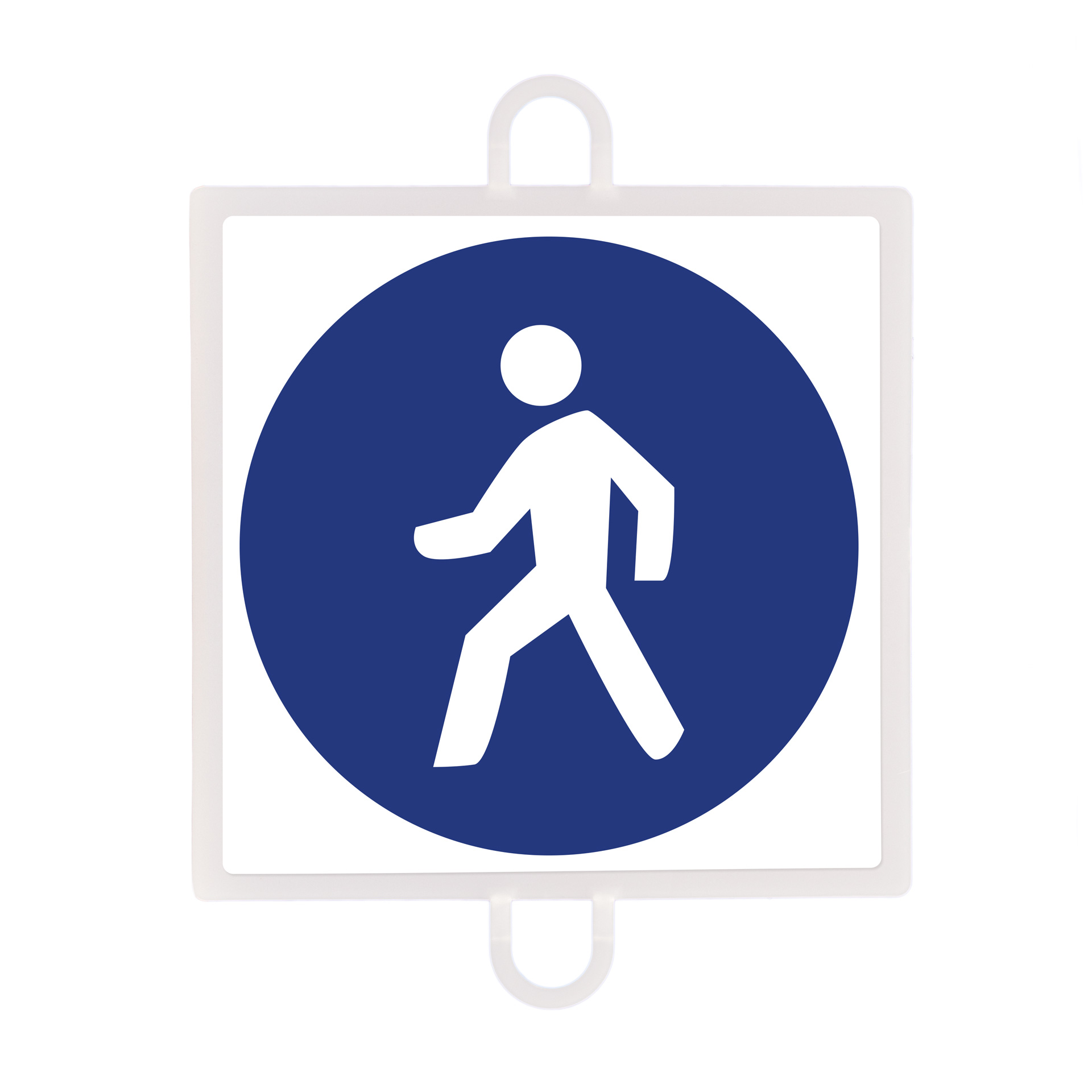 PANEL DE SEÑALIZACIÓN TRÁFICO DE OBLIGACIÓN Nº 3 (PEATONES) - Imagen 2