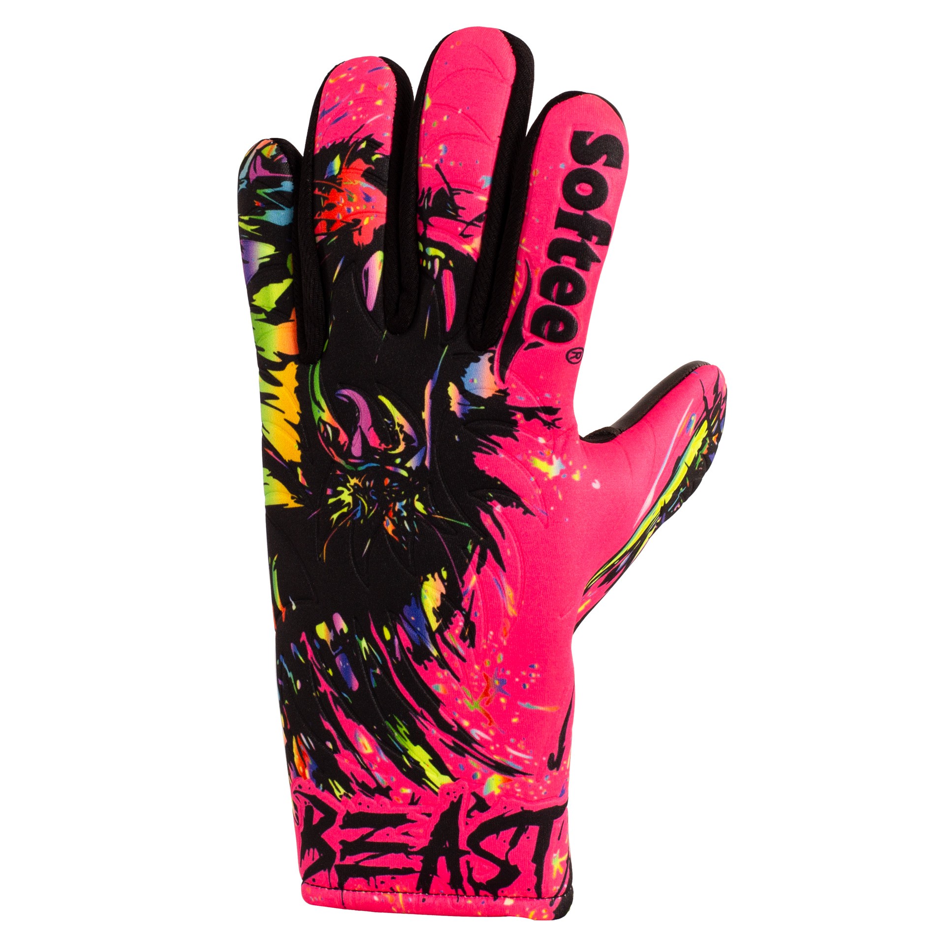 PAR DE GUANTES DE PORTERO SOFTEE BEAST EMBOSS - Imagen 2